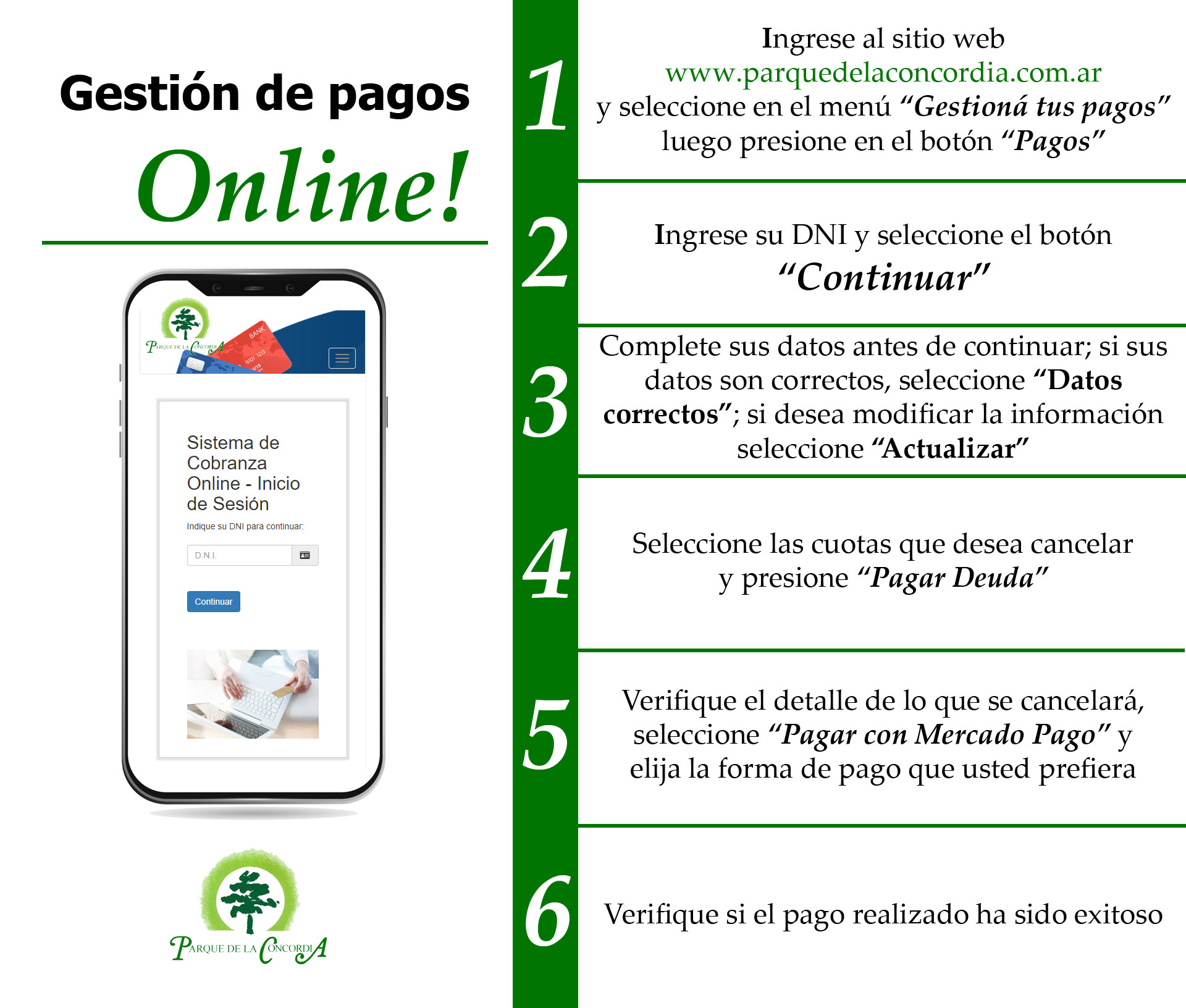 Gestión de pagos